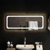vidaXL Miroir de salle de bain LED 100x40 cm