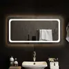 vidaXL Miroir de salle de bain à LED 100x50 cm