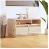vidaXL Meuble TV 60x35x37 cm Bois de pin massif