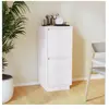 vidaXL Buffet Blanc 31,5x34x75 cm Bois massif de pin