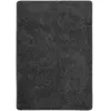 vidaXL Tapis shaggy antidérapant Gris 120x170 cm