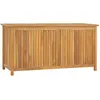 vidaXL Boîte de jardin 114x50x58 cm Bois massif de teck