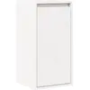 vidaXL Armoire murale Blanc 30x30x60 cm Bois de pin massif