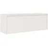vidaXL Armoire murale Blanc 100x30x35 cm Bois de pin massif
