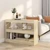 vidaXL Bibliothèque/Séparateur de pièce Chêne Sonoma 100x30x72 cm