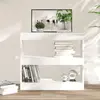 vidaXL Bibliothèque/Séparateur de pièce Blanc 80x30x72 cm