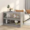 vidaXL Bibliothèque/Séparateur de pièce Sonoma gris 100x30x72 cm