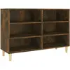 vidaXL Buffet Chêne fumé 103,5x35x70 cm Aggloméré