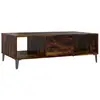 vidaXL Table basse Chêne fumé 103,5x60x35 cm Aggloméré