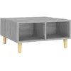 Vidaxl - Table basse Sonoma gris 60x60x30 cm Aggloméré Sonoma gris