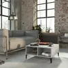 vidaXL Table basse Sonoma gris 60x60x30 cm Aggloméré