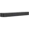 vidaXL Lit surélevé de jardin Acier enduit de poudre Anthracite