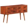 vidaXL Buffet 110x30x59 cm Bois massif de manguier
