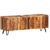 vidaXL Meuble TV 110x30x40 cm Bois massif de récupération