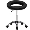 Vidaxl - Chaise pivotante à manger Noir Similicuir Noir