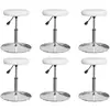 vidaXL Chaises à manger lot de 6 blanc similicuir