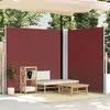 vidaXL Auvent latéral rétractable Marron 220x600 cm