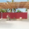 vidaXL Auvent latéral rétractable Rouge 200x1200 cm