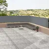 vidaXL Auvent latéral rétractable Anthracite 117x1200 cm