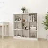 vidaXL Bibliothèque/Séparateur de pièce Blanc 104x33,5x110 cm Pin