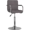 vidaXL Chaise de salle à manger Taupe Tissu