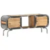 vidaXL Meuble TV 110x30x42 cm Bois massif de manguier