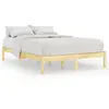 vidaXL Cadre de lit bois de pin massif 120x200 cm