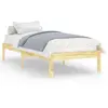 vidaXL Cadre de lit bois de pin massif 90x200 cm