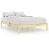 vidaXL Cadre de lit bois de pin massif 140x200 cm