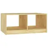 vidaXL Table basse 75x50x33,5 cm Bois de pin massif