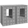 vidaXL Poteaux à panier de gabion 2 pcs 40x40x60 cm Fer