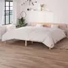 vidaXL Cadre de lit Bois de pin massif 200x200 cm
