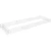 vidaXL Lit surélevé à gabion Acier galvanisé 300x100x20 cm