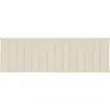 vidaXL Chaise longue de jardin avec coussin Bois d'acacia solide