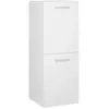 vidaXL Armoire de salle de bain Blanc 30x30x80 cm Aggloméré
