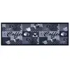 vidaXL Tapis de sol de cuisine lavable Bleu café 45x150 cm