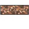 vidaXL Tapis de cuisine lavable Marron café 60x180 cm