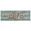 vidaXL Tapis de cuisine lavable Love 60x300 cm