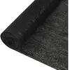 vidaXL Filet brise-vue Noir 2x25 m PEHD 195 g/m²