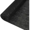 vidaXL Filet brise-vue Noir 1x10 m PEHD 195 g/m²