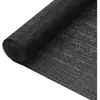vidaXL Filet brise-vue Noir 2x25 m PEHD 75 g/m²