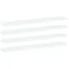 Vidaxl - Panneaux de bibliothèque 4 pcs blanc bois d'ingénierie White