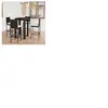 vidaXL Ensemble de bar d'extérieur 5 pcs - Noir