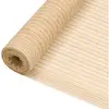 vidaXL Filet brise-vue Beige 1,8x10 m PEHD 195 g/m²