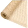 Filet brise-vue Beige 1,8x25 m pehd 195 g/m² - Vidaxl