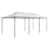 vidaXL Belvédère 600x298x270 cm Blanc 180 g/m²