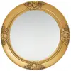 vidaXL Miroir mural style baroque 50 cm Doré