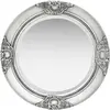 vidaXL Miroir mural style baroque 50 cm Argenté