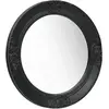 vidaXL Miroir mural style baroque 50 cm noir