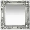 vidaXL Miroir mural style baroque 40x40 cm Argenté
